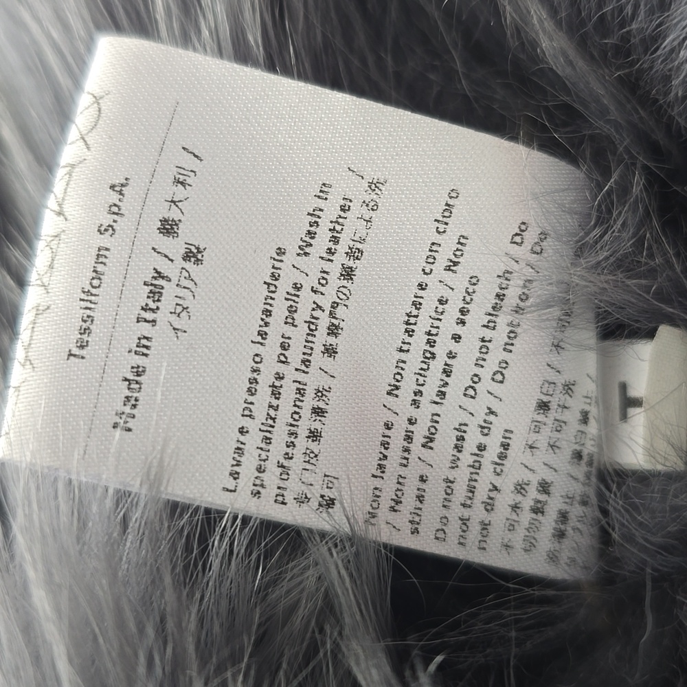 Patrizia Pepe real lambskin leather shearling coat Size US 6 - Picture 11 of 16